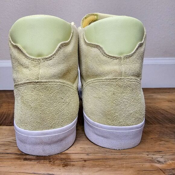 Adidas Basket Prof! Yellow Leather Suede High-Tops Women's Size 8 1/2 - Picture 8 of 16